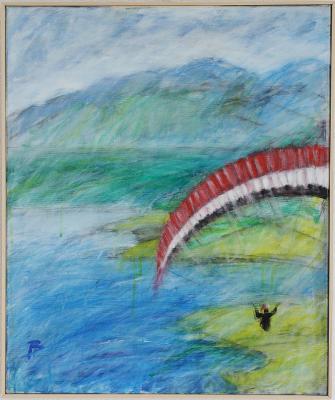 Gleitschirmflieger über dem Lac de St. Croix - Heinz Beilharz - Array auf Array - Array - Array Gleitschirmflieger über dem Lac de St. Croix - Heinz Beilharz - Array auf Array - Array - Array