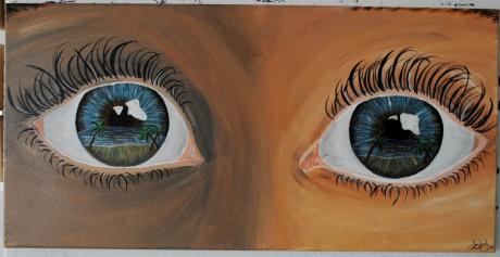 Spiegelungen im Auge - Desiree Bernhard - auf - Array - Spiegelungen im Auge - Desiree Bernhard - auf - Array -