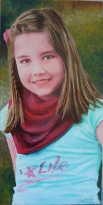 Portrait eines Mädchens - Admir Gabela - Array auf Array - Array - Portrait eines Mädchens - Admir Gabela - Array auf Array - Array -