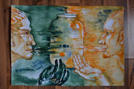 Neues Kunstwerk - Volha Markaj - auf - - Neues Kunstwerk - Volha Markaj - auf - -