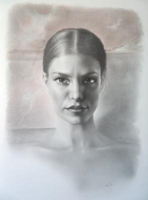 Portraitzeichnung Ines - Lisa Bauer - Array auf Array - Array - Array Portraitzeichnung Ines - Lisa Bauer - Array auf Array - Array - Array