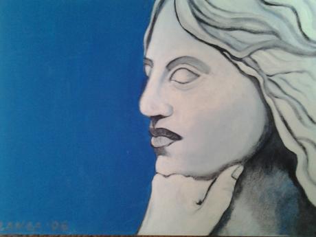 griechische Göttin (Bettina auf Santorin) - Ursula Langa - Array auf Array - Array - Array griechische Göttin (Bettina auf Santorin) - Ursula Langa - Array auf Array - Array - Array