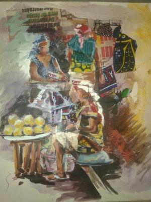 Neues Kunstwerk - Dingui Herve gerard Boni - auf - - Neues Kunstwerk - Dingui Herve gerard Boni - auf - -