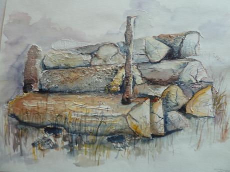 Holzstoß - Roswitha Kallfaß - Array auf - Array - Holzstoß - Roswitha Kallfaß - Array auf - Array -