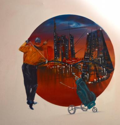 Golfer II- Frankfurt -City Serie - wolfgang mayer - Array auf - Array - Array Golfer II- Frankfurt -City Serie - wolfgang mayer - Array auf - Array - Array