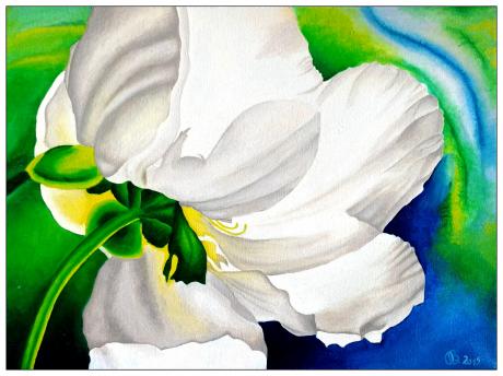 Weiße Blume - Ramona Boehme - Array auf Array - Array - Weiße Blume - Ramona Boehme - Array auf Array - Array -