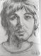 Paul - Laura Schwarz - Bleistift auf - Musik-Gesichter-Männer - Paul - Laura Schwarz - Bleistift auf - Musik-Gesichter-Männer -