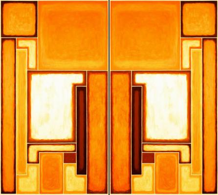 SESSION DIPTYCHON 33. - Giclée Kunstdruck Leinw. - Ralf Maximilian Berninger - Array auf Array - Array - Array SESSION DIPTYCHON 33. - Giclée Kunstdruck Leinw. - Ralf Maximilian Berninger - Array auf Array - Array - Array