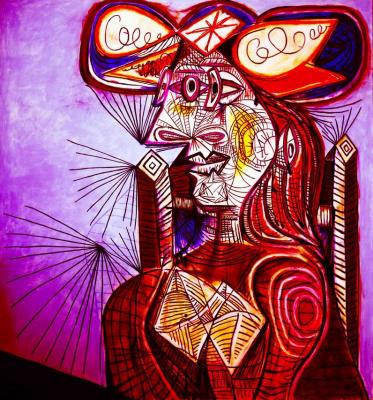 HOMMAGE A PABLO 6 Giclée Kunstdruck auf Leinwand. - Ralf Maximilian Berninger - Array auf Array - Array - Array HOMMAGE A PABLO 6 Giclée Kunstdruck auf Leinwand. - Ralf Maximilian Berninger - Array auf Array - Array - Array