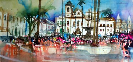 Brasilien, Salvador Bahia, Largo Terreiro de Jesus - Johann Pickl - Array auf Array - Array - Brasilien, Salvador Bahia, Largo Terreiro de Jesus - Johann Pickl - Array auf Array - Array -