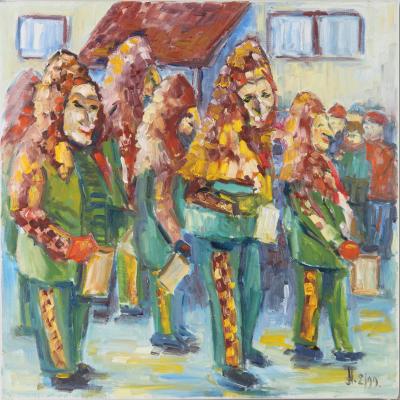 Fastnacht in Schwerzen - Josef Heinzler - Thomas Knab - Array auf Array - Array - Array