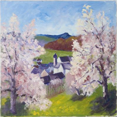 Kirschblüte Kloster Ofteringen - Josef Heinzler - Thomas Knab - Array auf Array - Array - Array Kirschblüte Kloster Ofteringen - Josef Heinzler - Thomas Knab - Array auf Array - Array - Array