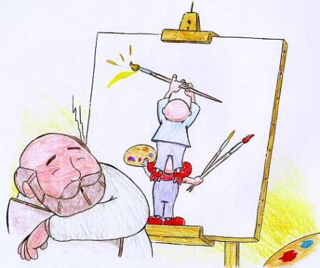 Meister Klecks - Atelier Klaus Schwandt - Array auf - - Meister Klecks - Atelier Klaus Schwandt - Array auf - -