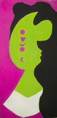 abstract Portrait magenta--- - Gabi Gigi Adelung - Array auf Array - Array - Array abstract Portrait magenta--- - Gabi Gigi Adelung - Array auf Array - Array - Array