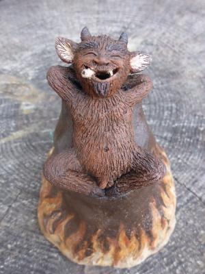 Räucherteufel mit Joint - Anna Kirsche - Array auf - Array - Räucherteufel mit Joint - Anna Kirsche - Array auf - Array -