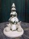 Weihnachtsbaum mit Schneehasen - Anna Kirsche - Ton auf - Bäume-Wildtiere - Weihnachtsbaum mit Schneehasen - Anna Kirsche - Ton auf - Bäume-Wildtiere -