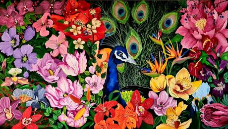 Peacock - anonciata braun-brinkmann - Array auf Array - Array - Array Peacock - anonciata braun-brinkmann - Array auf Array - Array - Array