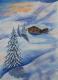 schon wieder Schnee!! - Kristina Thome - Mischtechnik-Acryl auf Papier - Landschaft-Schnee - Gegenständlich schon wieder Schnee!! - Kristina Thome - Mischtechnik-Acryl auf Papier - Landschaft-Schnee - Gegenständlich