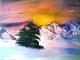 Winterlandschaft mit Tanne - Anett Johanna Schaaf - Acryl auf Leinwand - Landschaft - Impressionismus Winterlandschaft mit Tanne - Anett Johanna Schaaf - Acryl auf Leinwand - Landschaft - Impressionismus