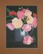 Bunte Rosen - Negin Kazemi - Pastell auf - Blumen-Rosen - Bunte Rosen - Negin Kazemi - Pastell auf - Blumen-Rosen -