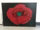 Mohnblume - Alexandra Claà - Acryl auf Leinwand - Blumen-Mohn - Abstrakt Mohnblume - Alexandra Claà - Acryl auf Leinwand - Blumen-Mohn - Abstrakt