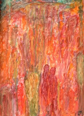 Rotglut mit Paar - Chris Mors - Array auf Array - Array - Array Rotglut mit Paar - Chris Mors - Array auf Array - Array - Array