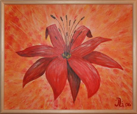 Feuerlilie Nr.10 - Ina Linden - auf Array - Array - Feuerlilie Nr.10 - Ina Linden - auf Array - Array -